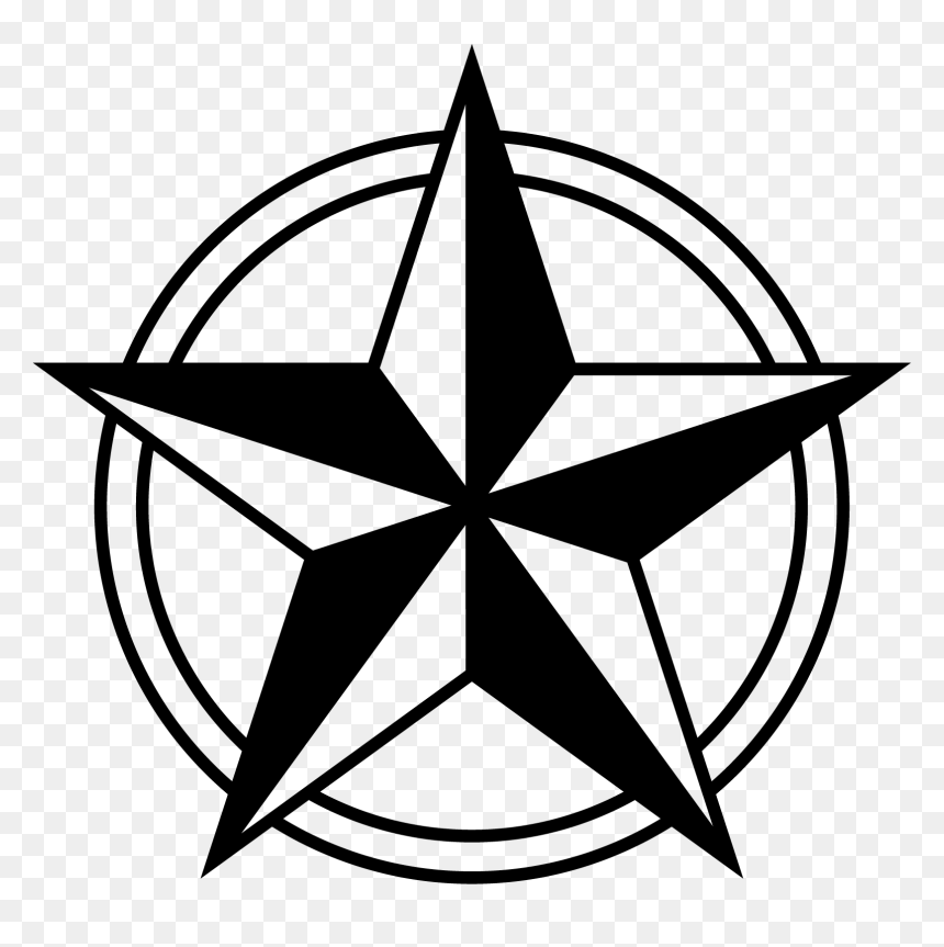 Green Archers La Salle Logo, HD Png Download - star outline png