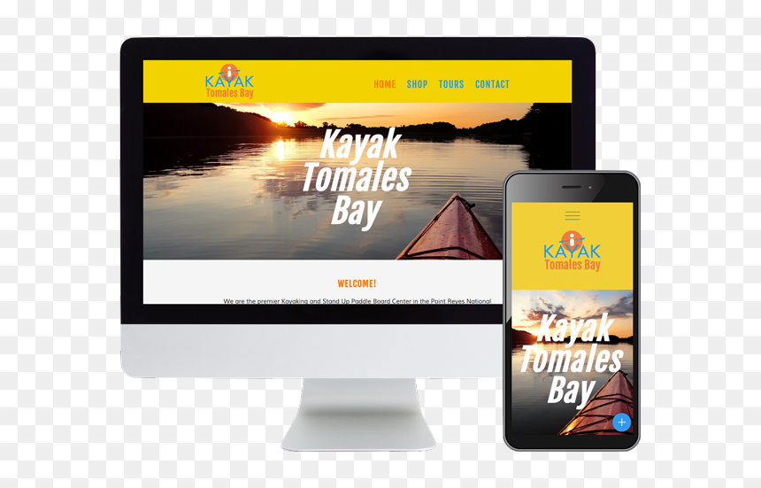 Responsive Website On Computer And Smartphone - Smartphone, HD Png Download - responsive png