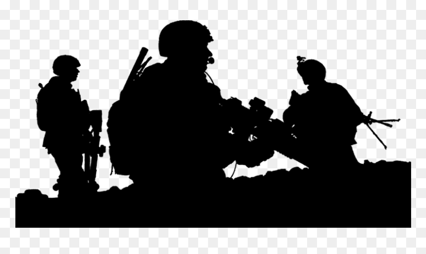 Air Force Tacp- - Air Force Tacp Clipart, HD Png Download - soldier silhouette png