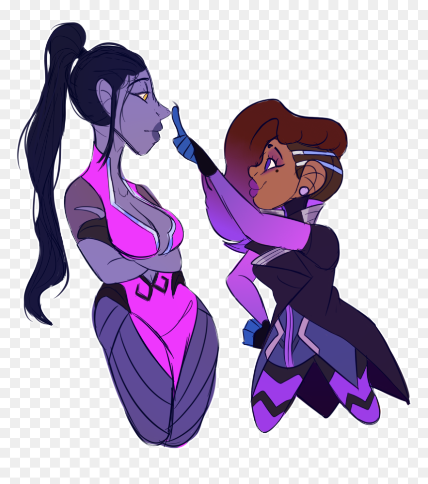 Silvestry I Love Sloppy Coloring Alksdj - Cartoon, HD Png Download - widowmaker png