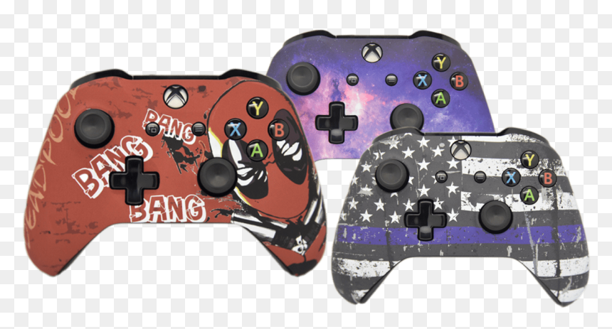 Custom Controllers, HD Png Download - gaming controller png