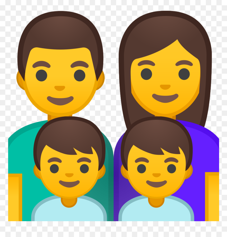 Family Man Woman Boy Boy Icon - Yayoi Kusama, HD Png Download - family icon png