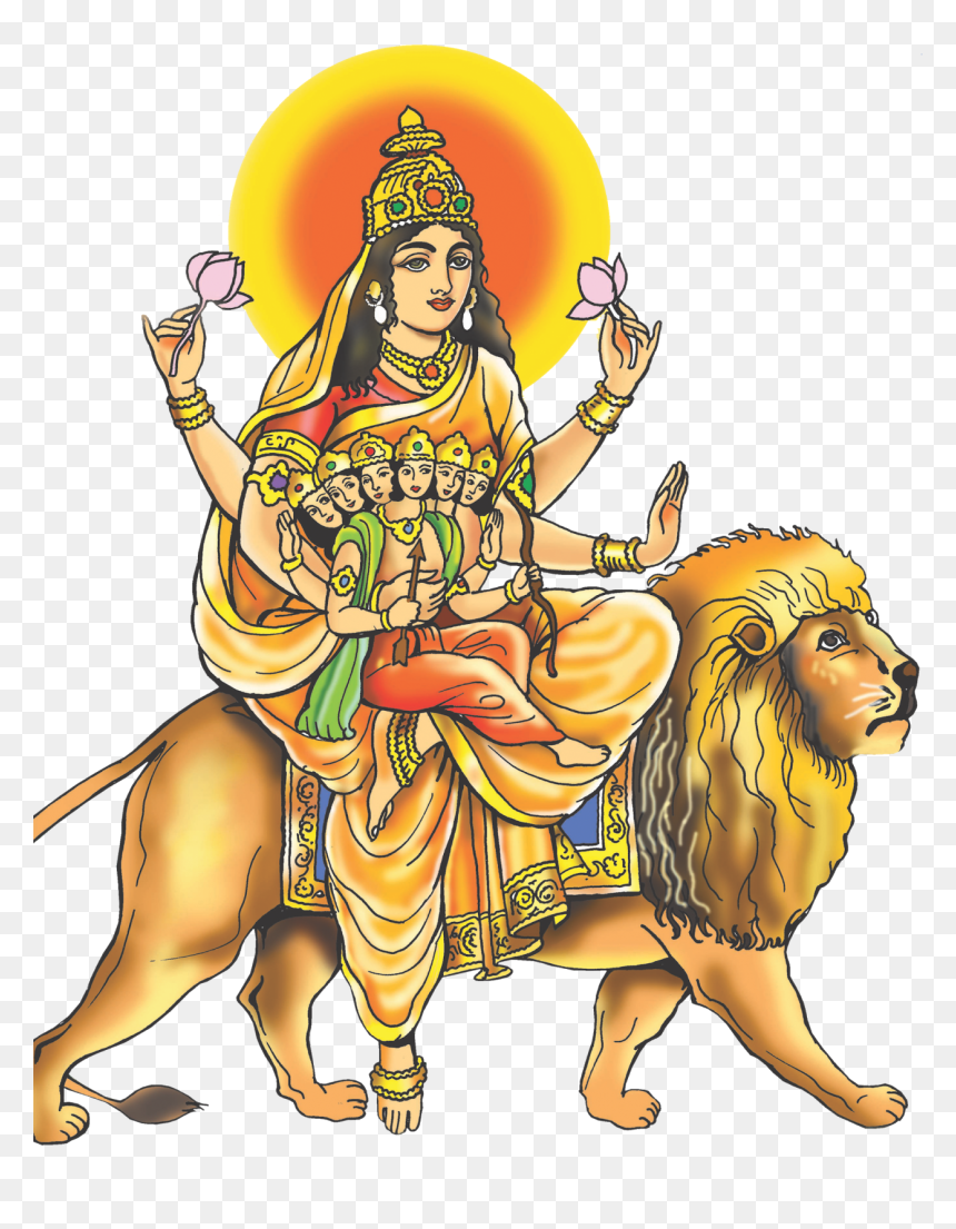 Skandamata Png, Transparent Png - navratri png