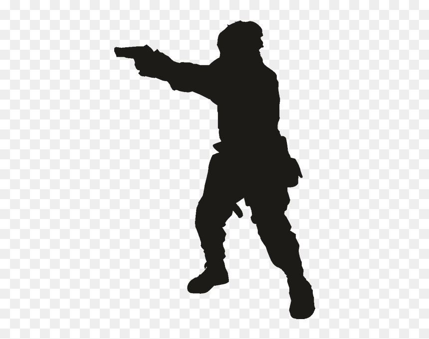 Vector Graphics Soldier Military Silhouette - Soldier Vector Png, Transparent Png - soldier silhouette png