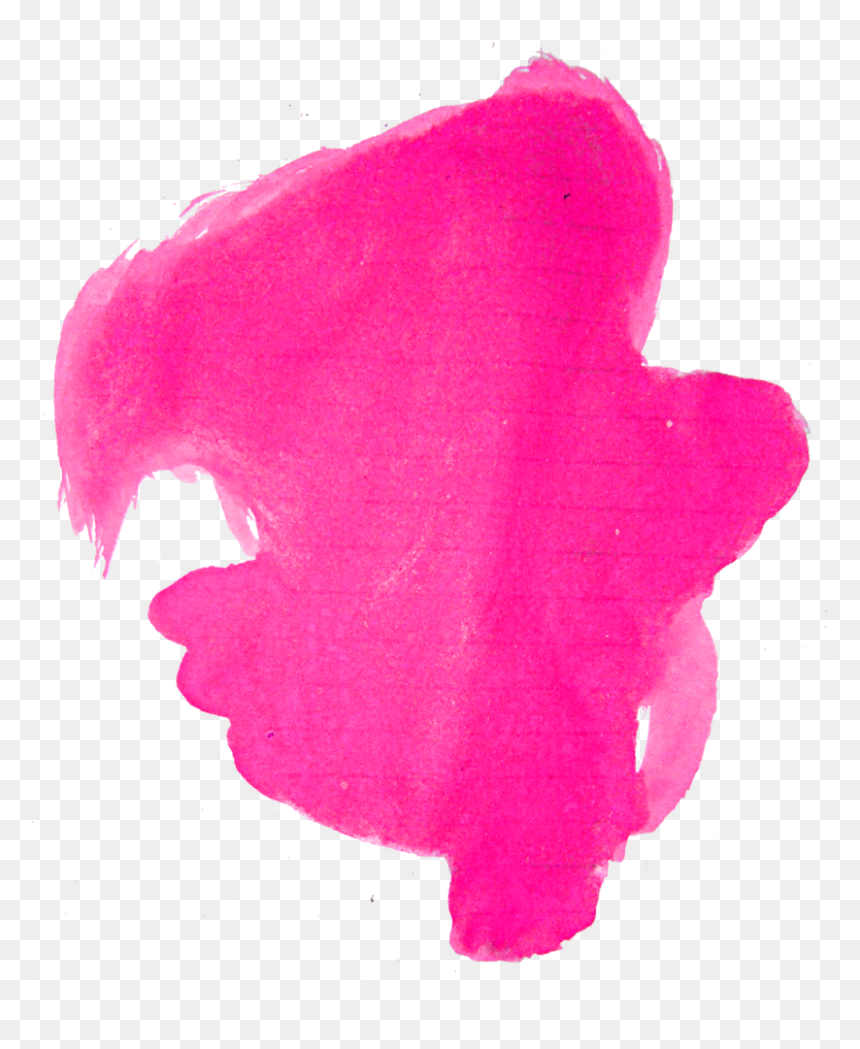 Pink Watercolor Png - Water Color Pink Png, Transparent Png - water color png