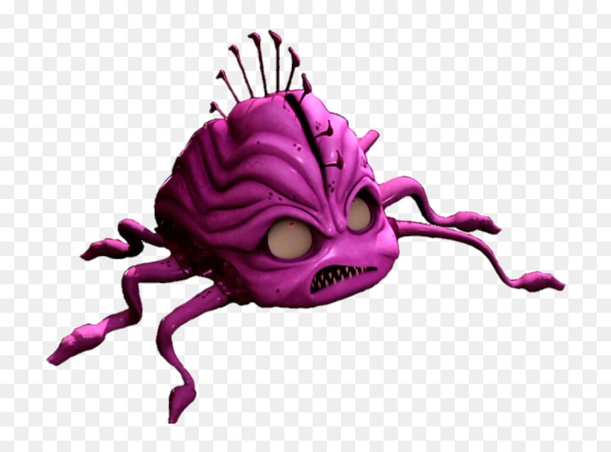 Raphael Kraang Head Tentacles Profile - Kraang Raphael, HD Png Download - tentacle png