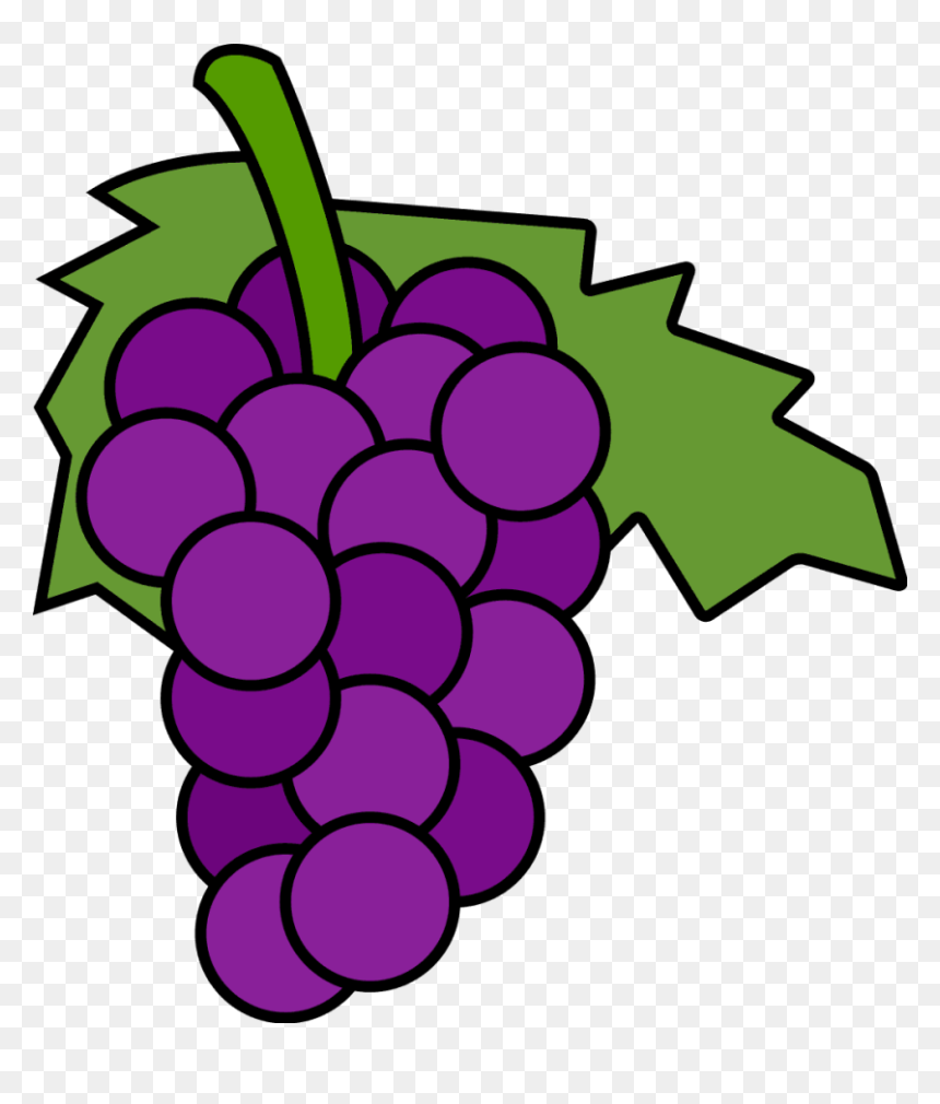 Grapes Images Clipart Png Black And White Stock Grapes - Grapes Clipart, Transparent Png - grape png