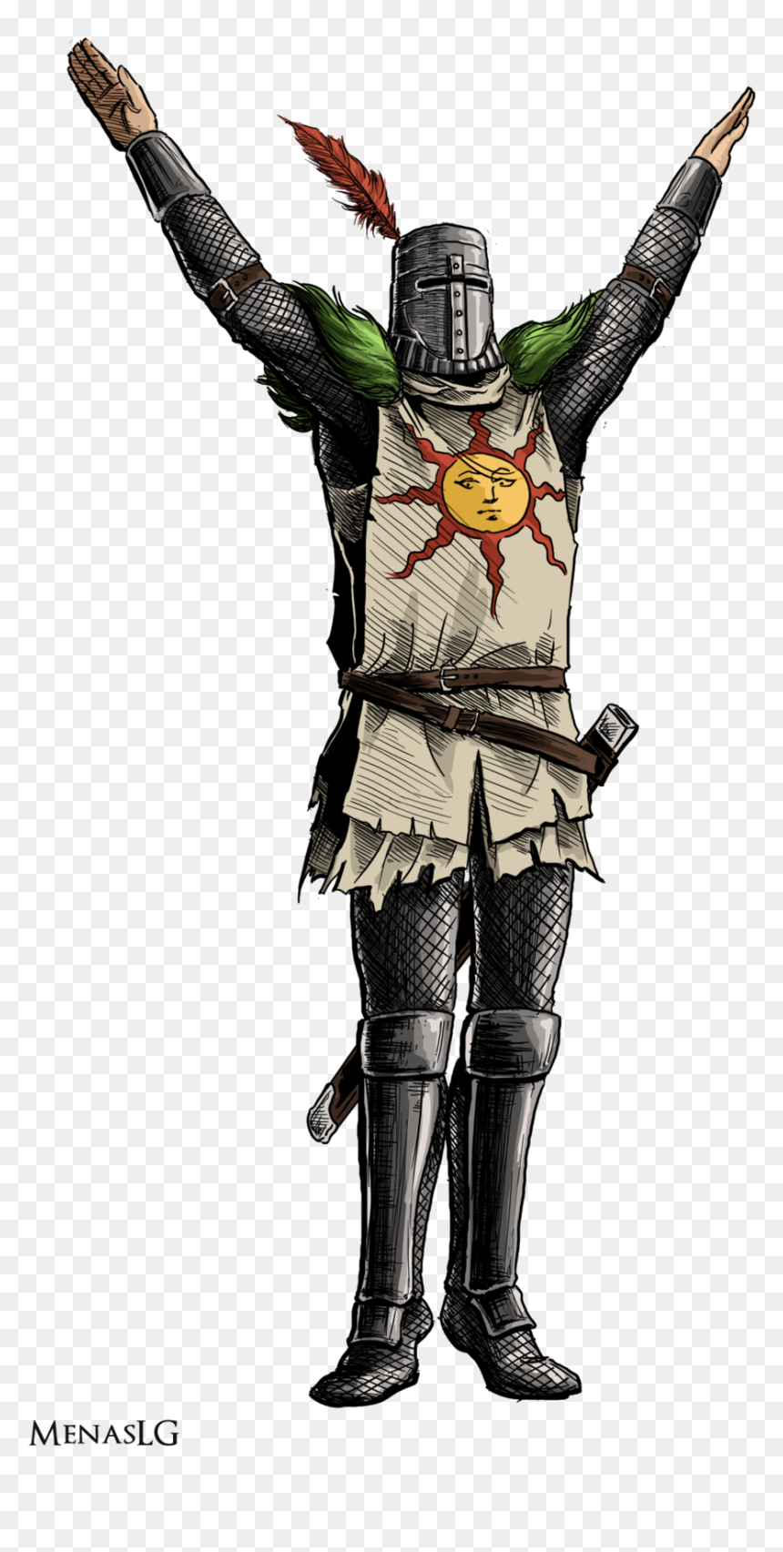 Dark Souls Solaire Transparent Png - Solaire Dark Souls, Png Download - dark souls png