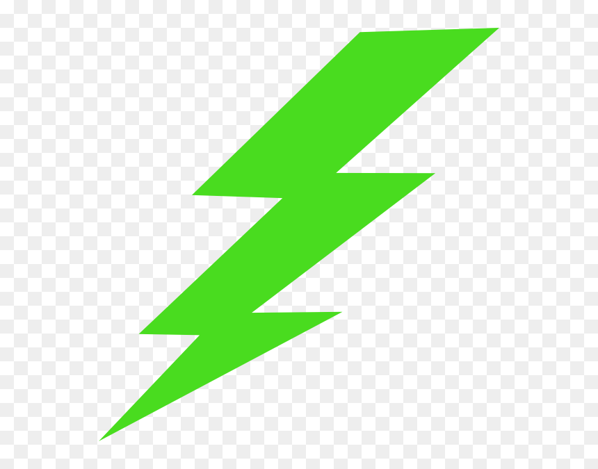Flash Clipart Lighting - Blue Lightning Bolt Clipart, HD Png Download - lighting bolt png