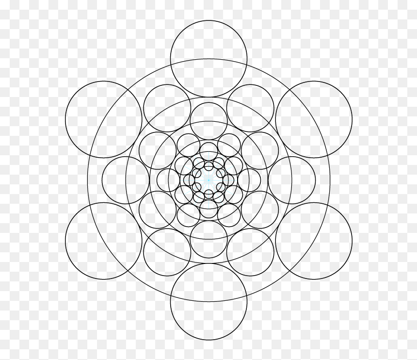Sacred Geometry , Png Download - Sacred Geometry Circles Drawing, Transparent Png - sacred geometry png