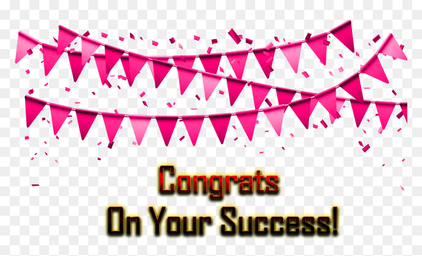 Congrats On Your Success Png Photo Background - Well Done Png, Transparent Png - success png