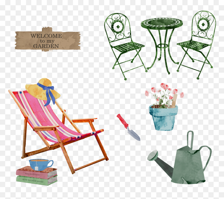 Chair, HD Png Download - water color png
