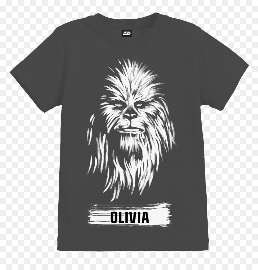 Official Star Wars Chewbacca Brush Childs Personalised - Chewbacca T Shirt, HD Png Download - chewbacca png