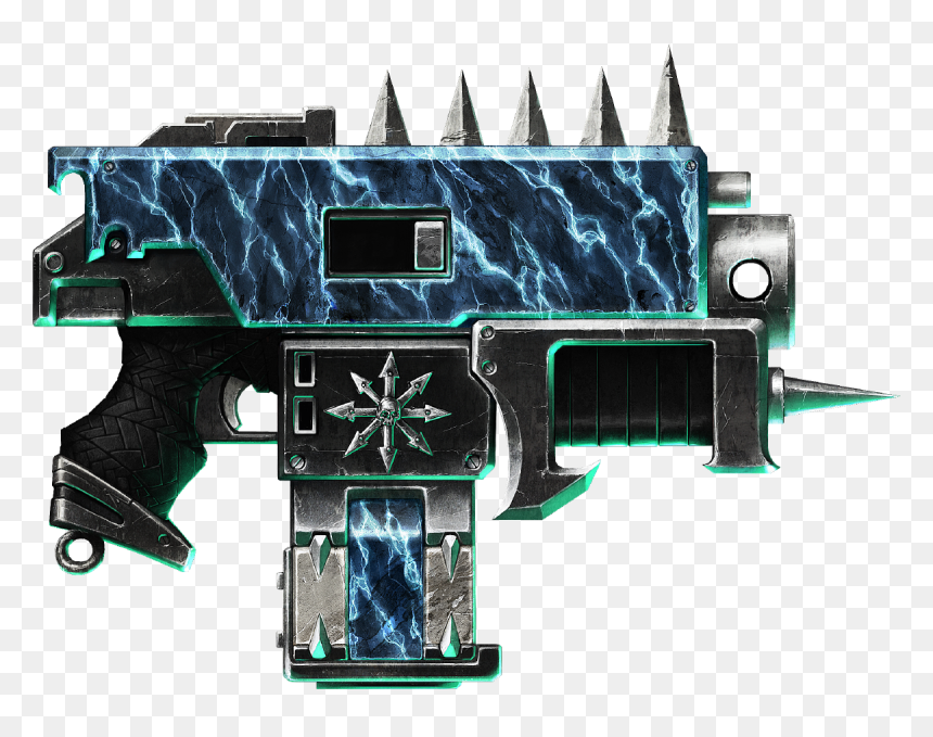 Chaos Space Marine Bolter, HD Png Download - widowmaker png