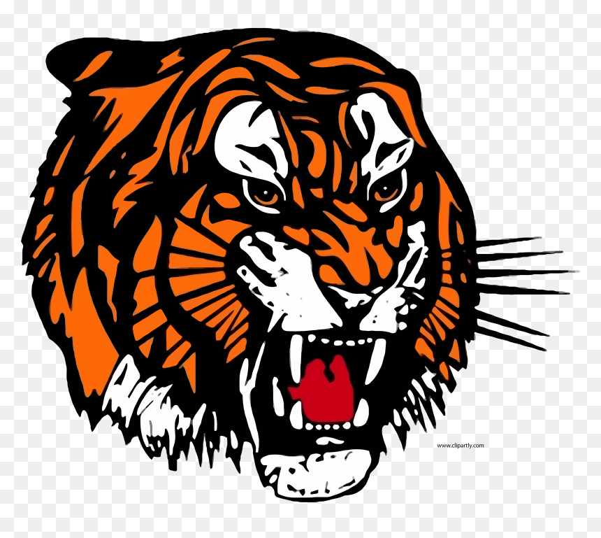 Medicine Hat Tigers Logo, HD Png Download - angry face png