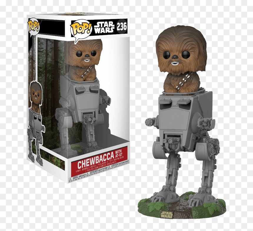 Chewbacca With Atst Pop , Png Download - Chewbacca Atst Pop Vinyl, Transparent Png - chewbacca png
