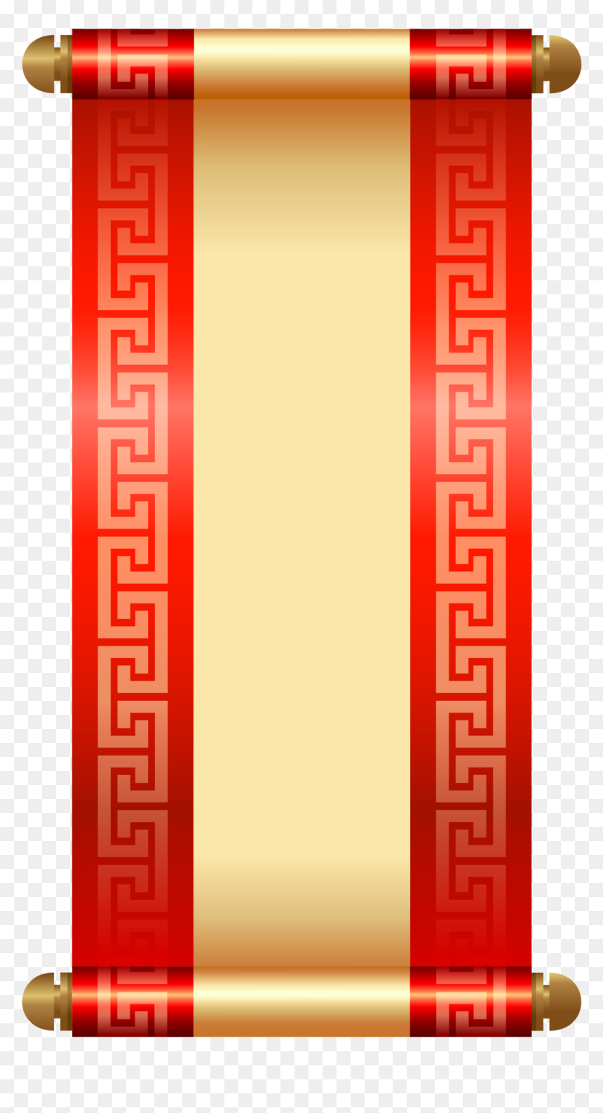 Chinese Scroll Png Clip Art American Flag Banner Clip - Chinese Scroll Png, Transparent Png - scroll banner png