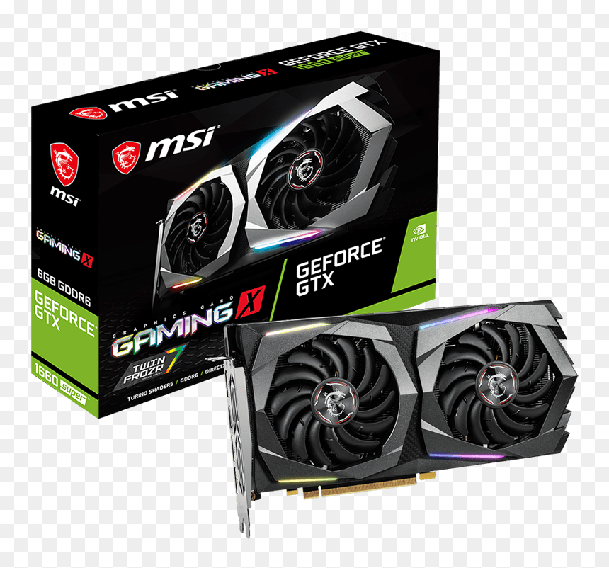 Msi Gtx 1660 Super Gaming X, HD Png Download - gaming png