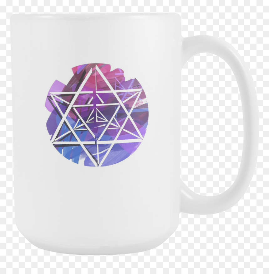 Lightworker Merkaba Sacred Geometry Abstract White - Davidstern Gold, HD Png Download - sacred geometry png