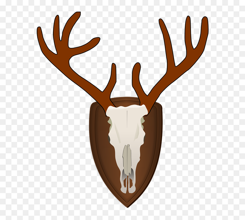 Hunting Clipart Png, Transparent Png - reindeer antlers png