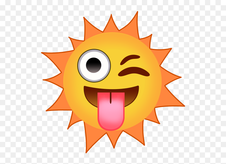 Sunemojibleh - Summer Emoji Png, Transparent Png - sun emoji png
