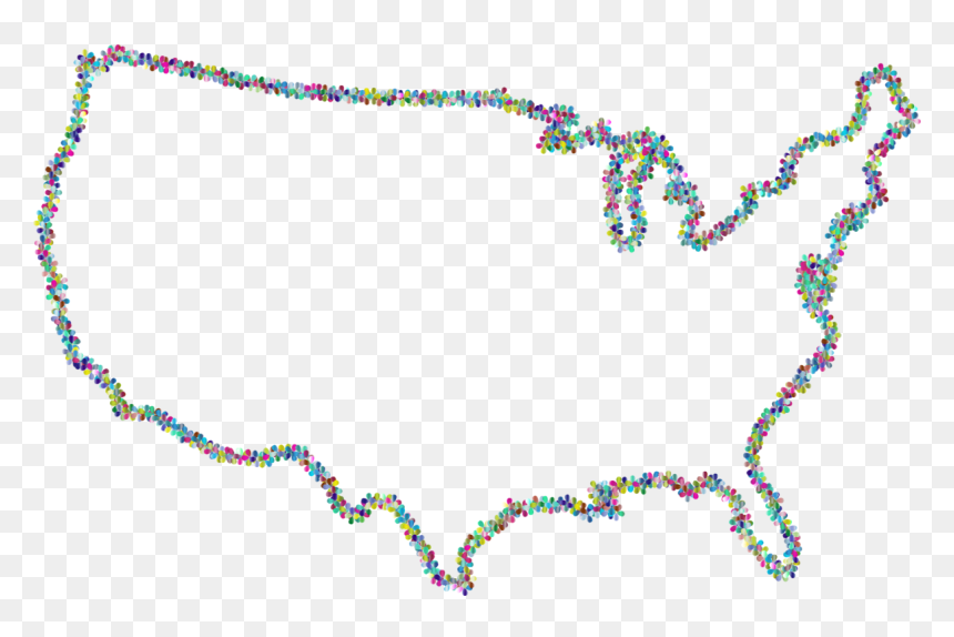 Outline Of The United States U - United States Outline Png, Transparent Png - united states png