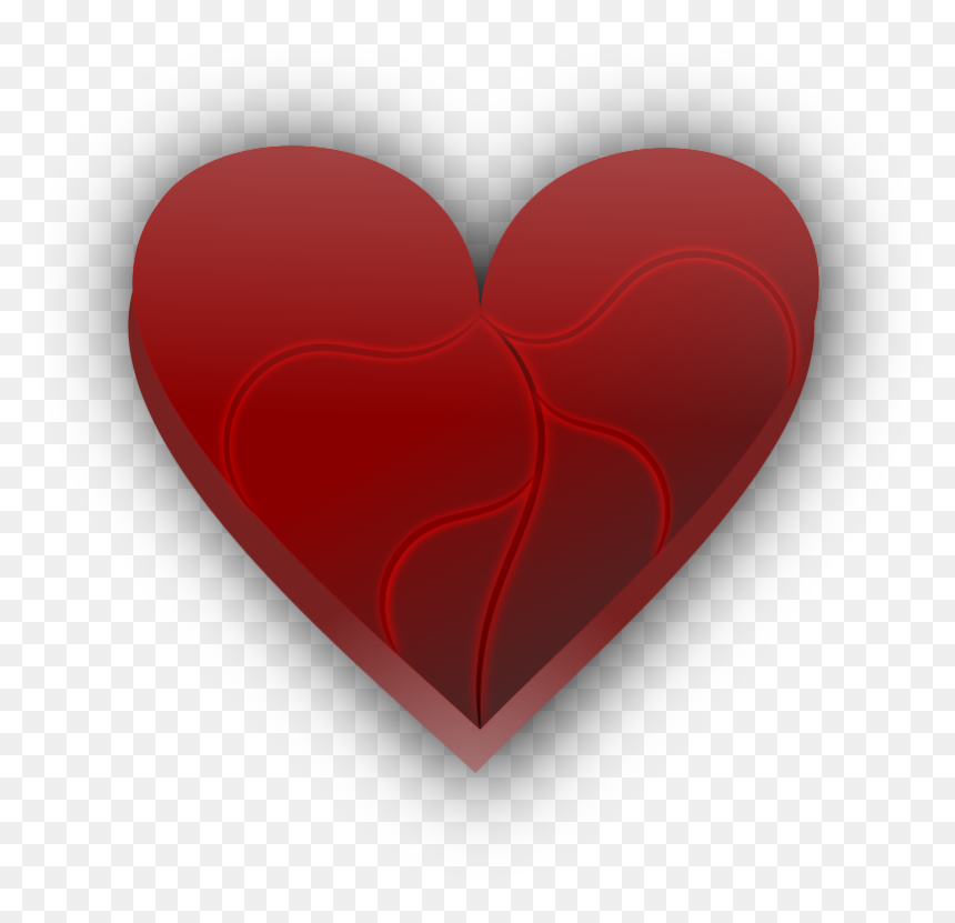 Broken Heart Clipart - Heart, HD Png Download - dil png