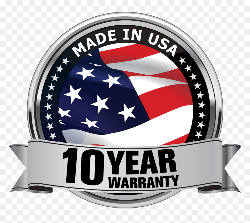 10 Year Warranty - American Tabletop Awards, HD Png Download - united states png