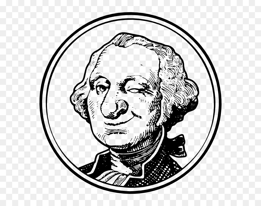 Washington Monument Clip Art - George Washington Funny Drawings, HD Png Download - george washington png