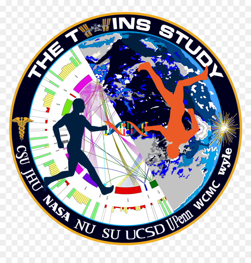 Nasa Twin Study, HD Png Download - nasa png