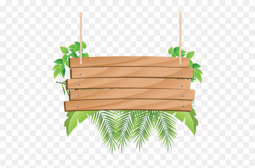 Win Clipart Wood - Hanging Wooden Signage Clipart, HD Png Download - wood plank png