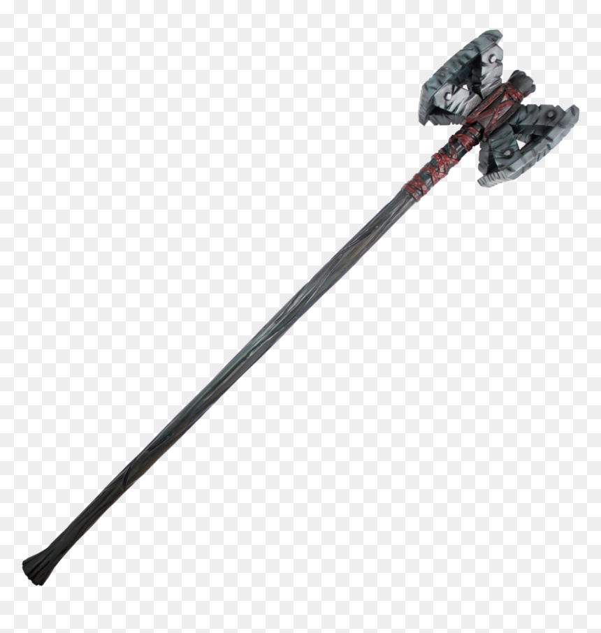 Transparent Big Stone Png - Paint Roller With Stick, Png Download - spear png