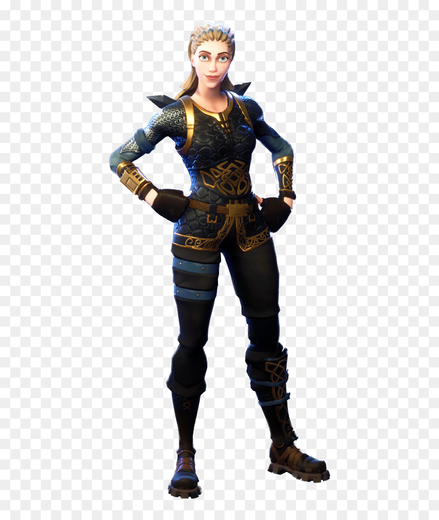 Fortnite Highland Warrior - Green Clover Fortnite Png, Transparent Png - warrior png