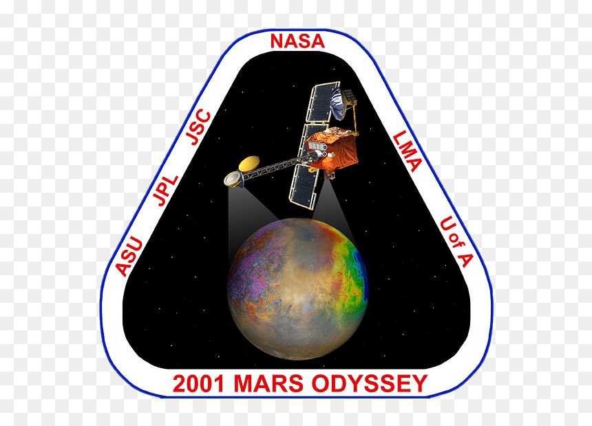 2001 Mars Odyssey - 2001 Mars Odyssey Logo, HD Png Download - chasma png