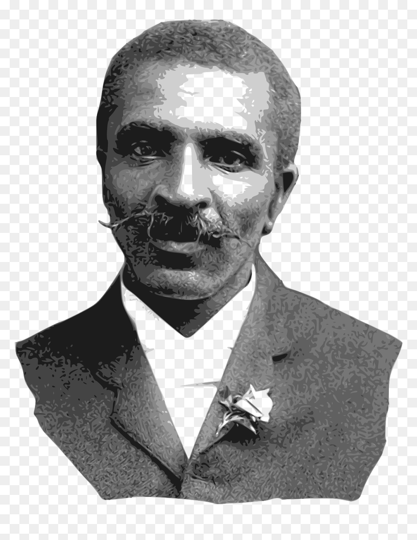 George Washington Carver White Background, HD Png Download - george washington png