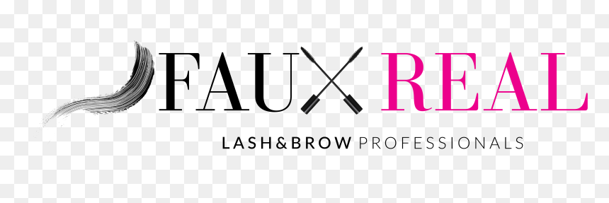 Faux Real Logo - Lilac, HD Png Download - lashes png