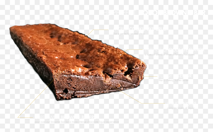 Our Liquor Brownie Bars & Bitters - Chocolate Brownie, HD Png Download - cinematic bars png
