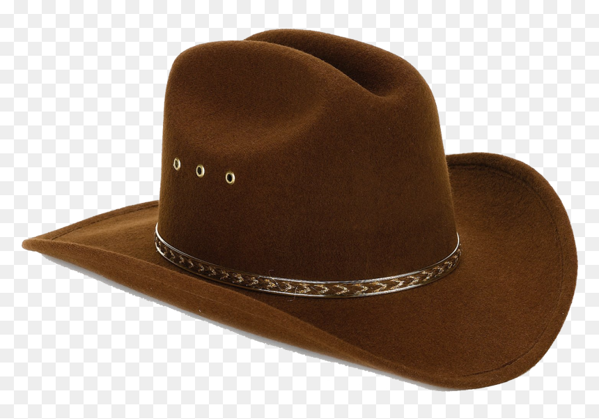 Clothes Png Brown - Cowboy Hat Transparent Background, Png Download - cat in the hat png