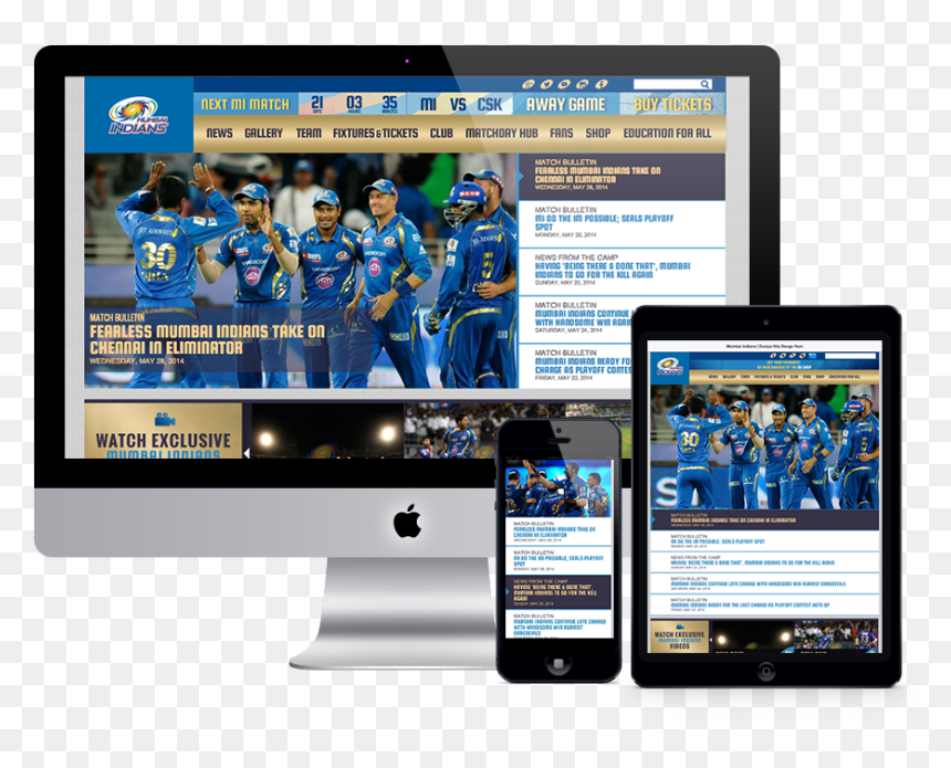 Mumbai Indians, HD Png Download - mumbai indians logo png