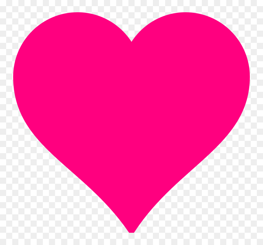 Pink Heart Clipart, HD Png Download - heart.png