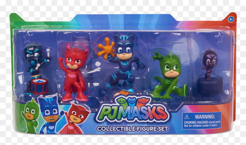 Pj Masks Figure Asst-5pk - 3 Years 5 Figure, HD Png Download - pj mask png