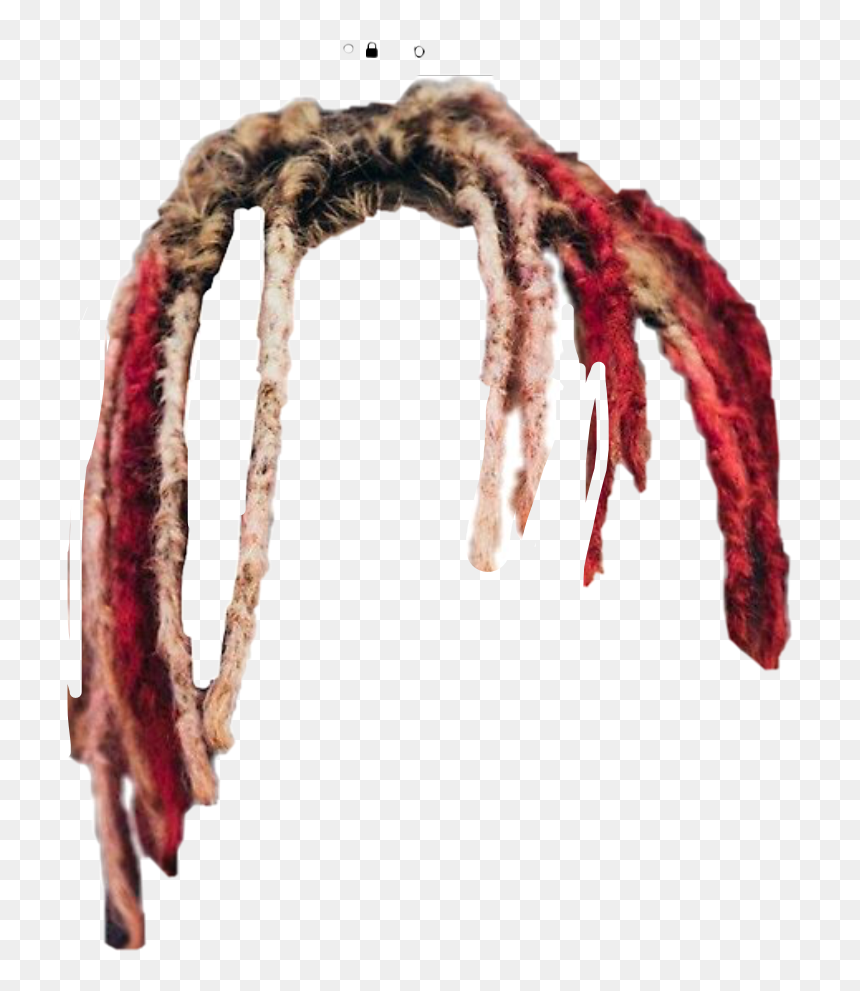 Transparent Gotee Png - Lil Pump Dreads Png, Png Download - picsart hair png
