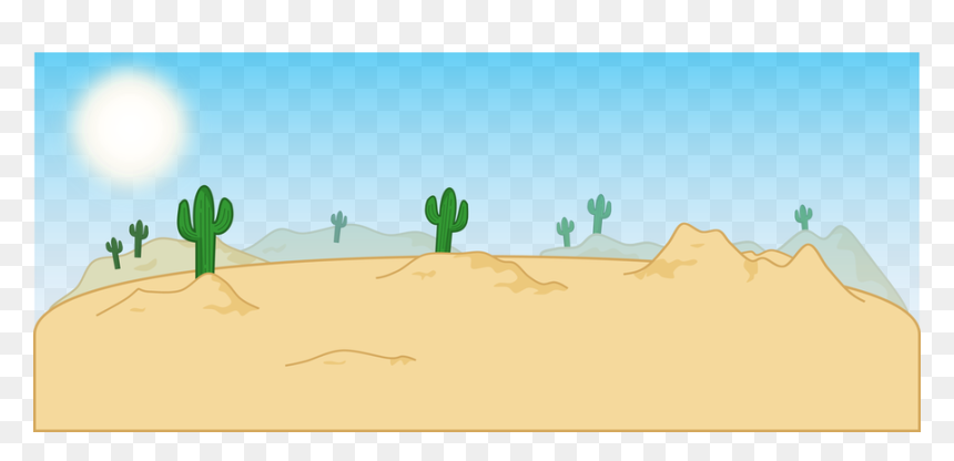 Desert - Sahara, HD Png Download - desert png