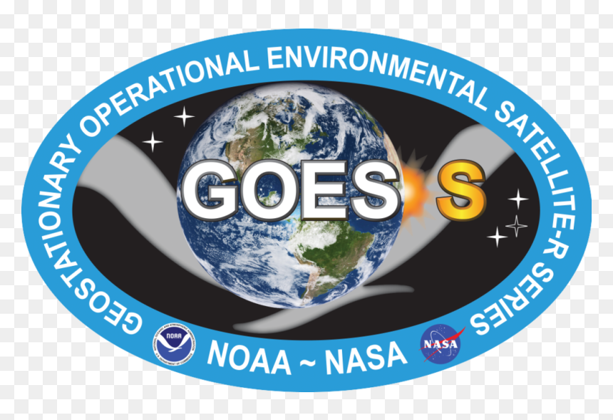 Goes S Logo - Goes S Satellite Logo, HD Png Download - nasa png