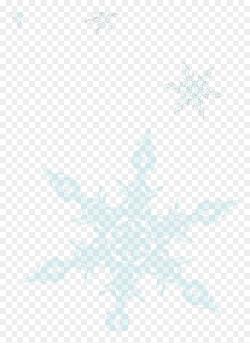 Snowflake Clipart Transparent Border - Illustration, HD Png Download - snowflake border png