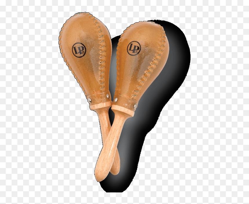 Latin Percussion Rawhide Maracas Lp393-rh - Tan, HD Png Download - maracas png