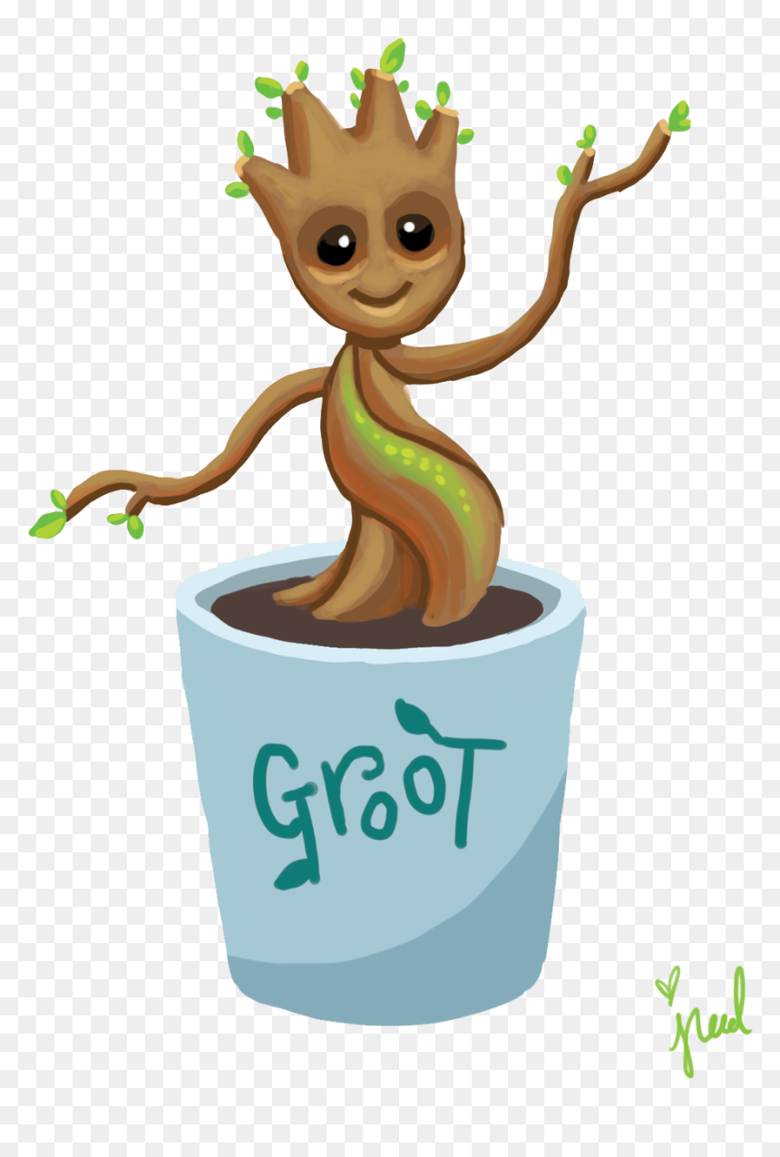 Baby Groot Transparent Background - Baby Groot Image Png, Png Download - baby groot png