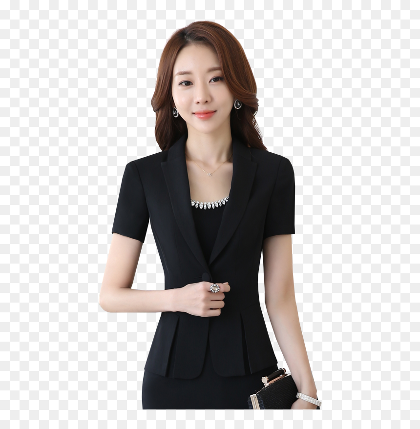 2020 Summer Professional Wear Suit Fashion Temperament - Clothing, HD Png Download - ladies suit png