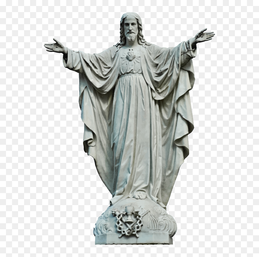 Statue Of Jesus - Christ The Redeemer Statue Png, Transparent Png - statue png