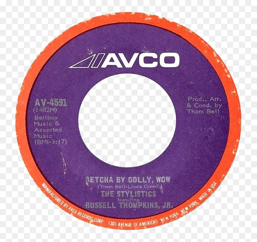 Betcha By Golly Wow By Stylistics Us Vinyl - Circle, HD Png Download - made in usa png